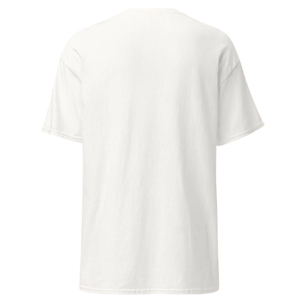 NACA Unisex Classic White Tee | Gildan 5000 – logo on front - Image 2